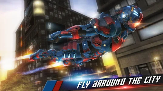 Flying Hero Robot：City Rescue