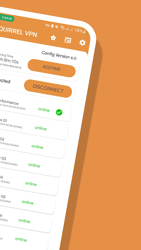 SQUIRREL VPN Screen 2