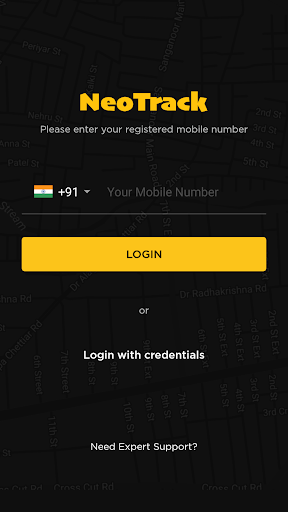 Android application NeoTrack - School Bus Tracking screenshort