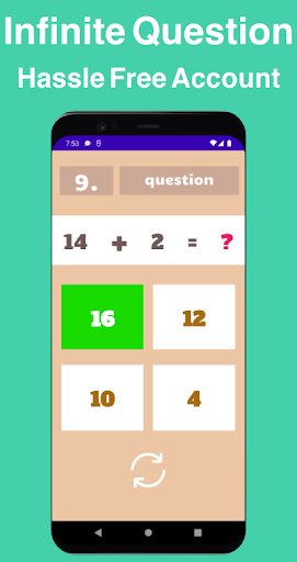 Easy addition and subtraction Screen 2