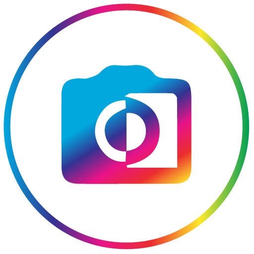 Colorize Black and white photo logo