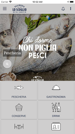 Android application Pescheria Lo Scoglio screenshort