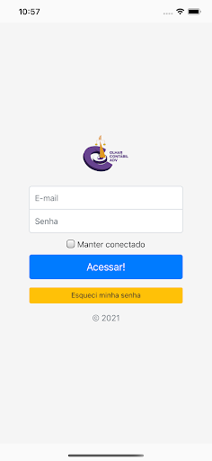 Android application Olhar Contábil screenshort