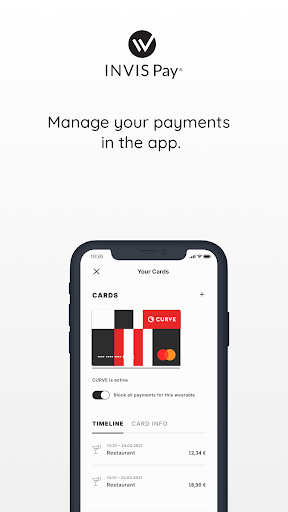 INVISPay by wearonize Screen 3