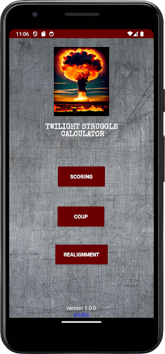 Android application Twilight Struggle Calculator screenshort