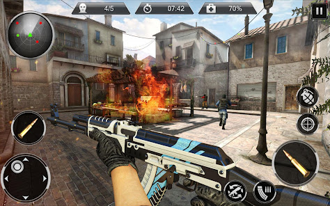 Modern Military FPS: Gun Games APK Premium Pro OBB MOD Unlimited screenshots 1