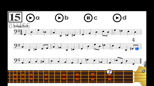 Learn how to play Bass Guitar Screen 3