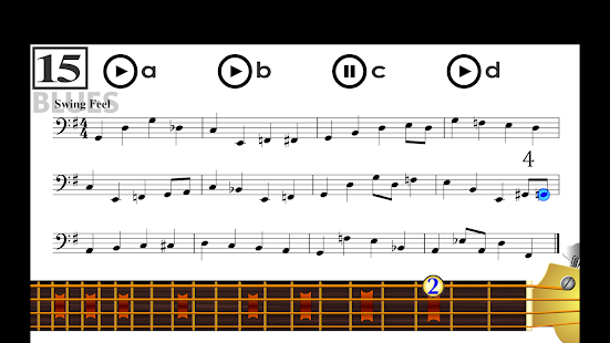 Learn how to play Bass Guitar Screenshot