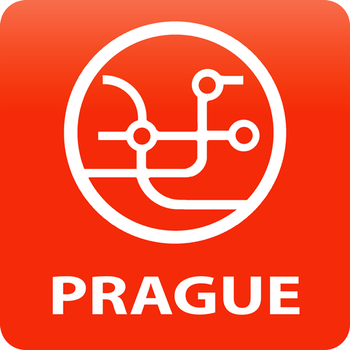 Public transport map Prague
