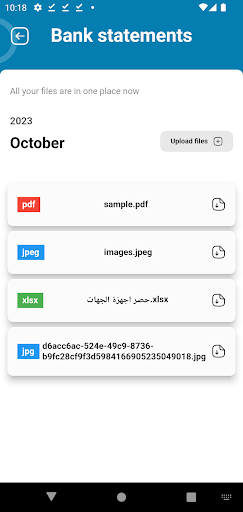 Pi Flow Accounting | بي اي فلو Screen 2