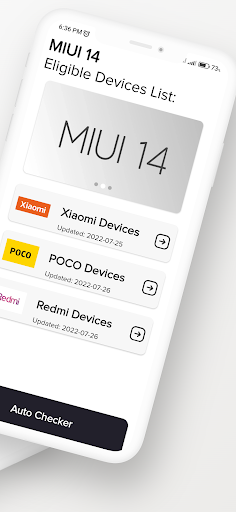 HyperOS & MIUI Update Checker Screen 2