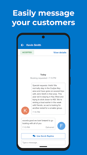 Screenshot of BoatBooker for Owners
