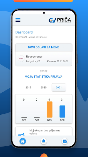 CV Priča (CV Story) Screen 2