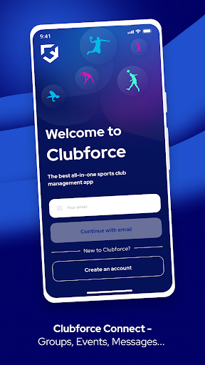 Android application Clubforce Connect screenshort