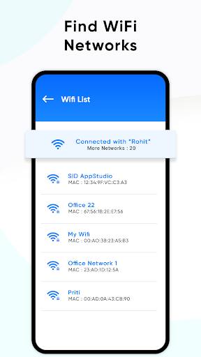 Wifi Password Show & Hotspot screenshot 1