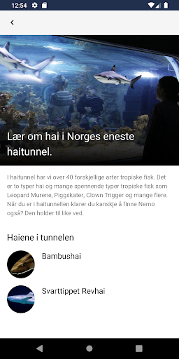 Akvariet i Bergen: Lærelyst Screen 3
