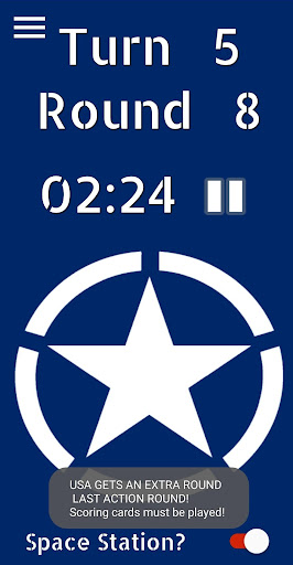 Android application Twilight Struggle Action Round screenshort