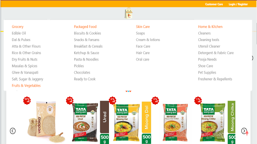 LabhanshiMart - Online Grocery Screen 3