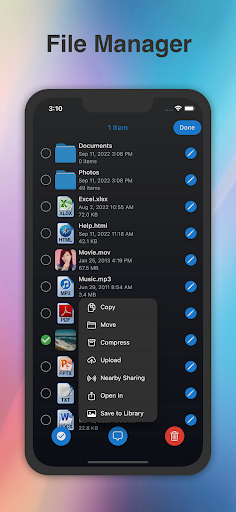 Screenshot of Phone Drive: File Manager