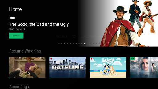 Screenshot of GEUS Fusion TV