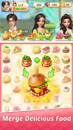 Game screenshot Master Chef - Merge & Design mod apk
