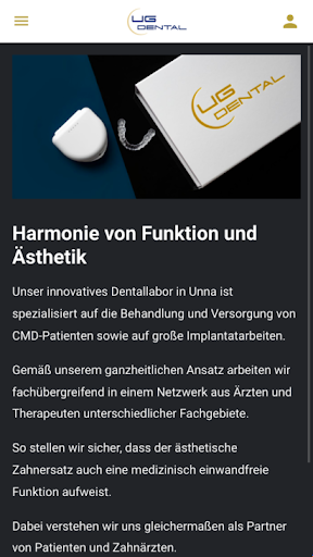 UG Dentallabor für CMD Screen 2
