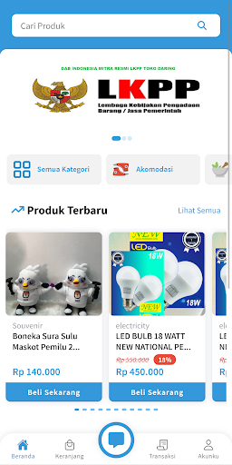 Android application DAB Indonesia screenshort