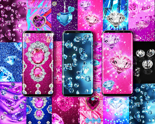Diamond live wallpaper Screen 2