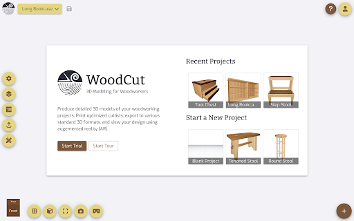Android application WoodCut screenshort