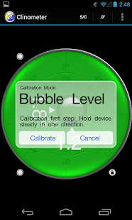 Clinometer  +  bubble level Screenshot