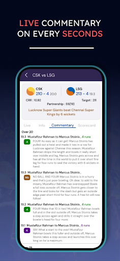 Live Cricket Score - SportLine 8