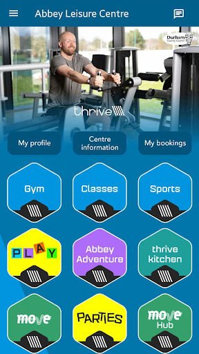 Android application thrive leisure screenshort