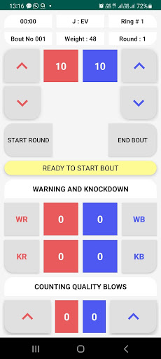 G2 Boxing Judge Evaluation Pad Screen 2