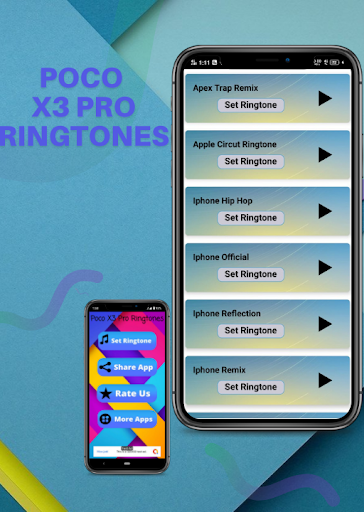 Poco X3 Pro Latest Ringtones Screen 3