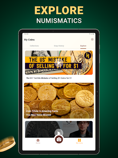 Screenshot of Coin ID - Coin Identifier