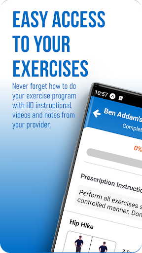 Android application Pick PT Physical Therapy screenshort