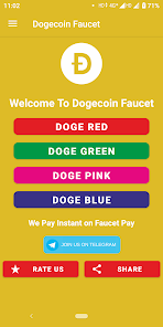 solapa teoría Frenesí Dogecoin Faucet - Apps en Google Play