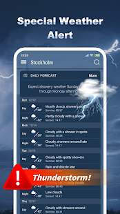 Weather Live - Widgets & Radar  Screenshots 3
