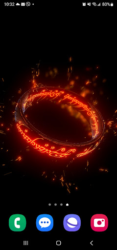 Magic One Ring Live Wallpaper Screen 2