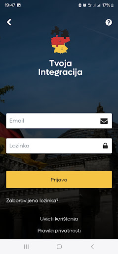 TVOJA Integracija Screen 3