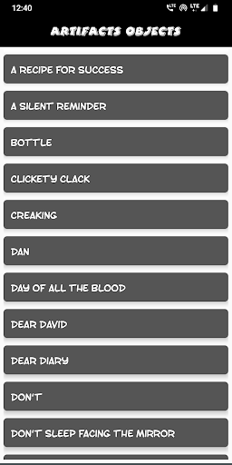 Horror and Bedtime stories Screen 2