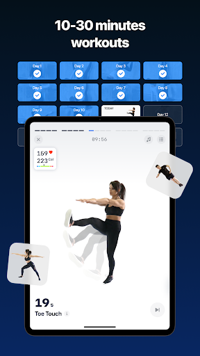 Screenshot of Fitify: Fitness, Home Workout