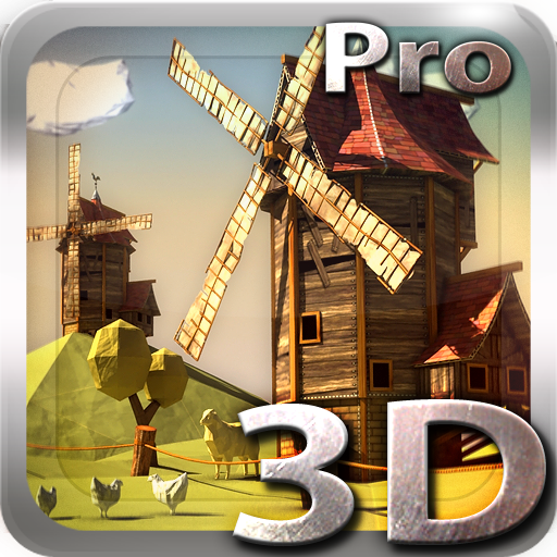 Paper Windmills 3D Pro lwp 1.0 Icon