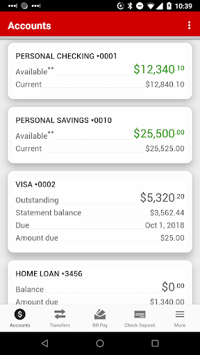 University of Nebraska FCU Screen 2