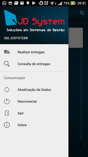 JD System - WSGE Controle de E Screen 2