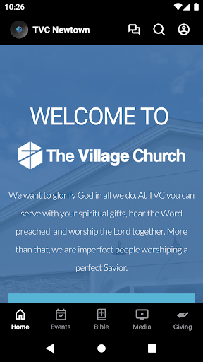 Android application The Village Church Cincinnati screenshort