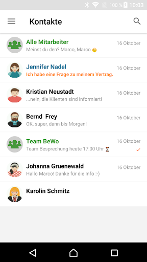ownChat Screen 2