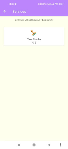 SSV-TAXE Screen 3