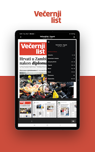 Večernji list e-novine Screen 3