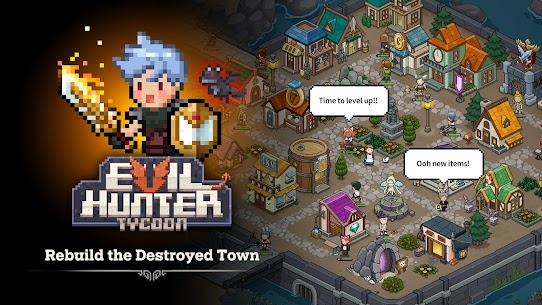 Evil hunter tycoon мод апк (Unlimited money) для Android 2023 3
